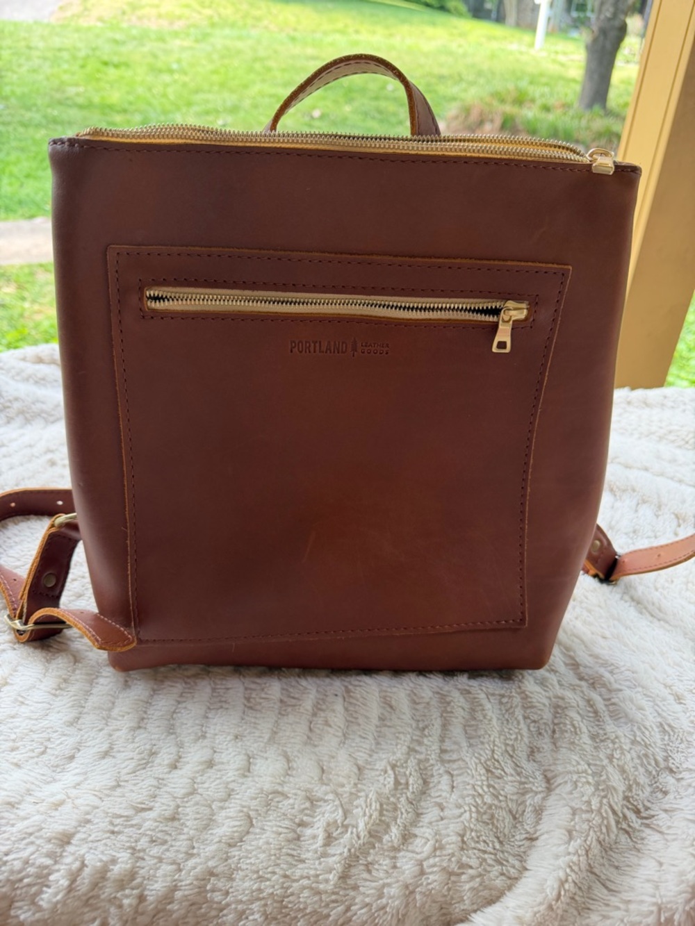Portland Leather Backpack